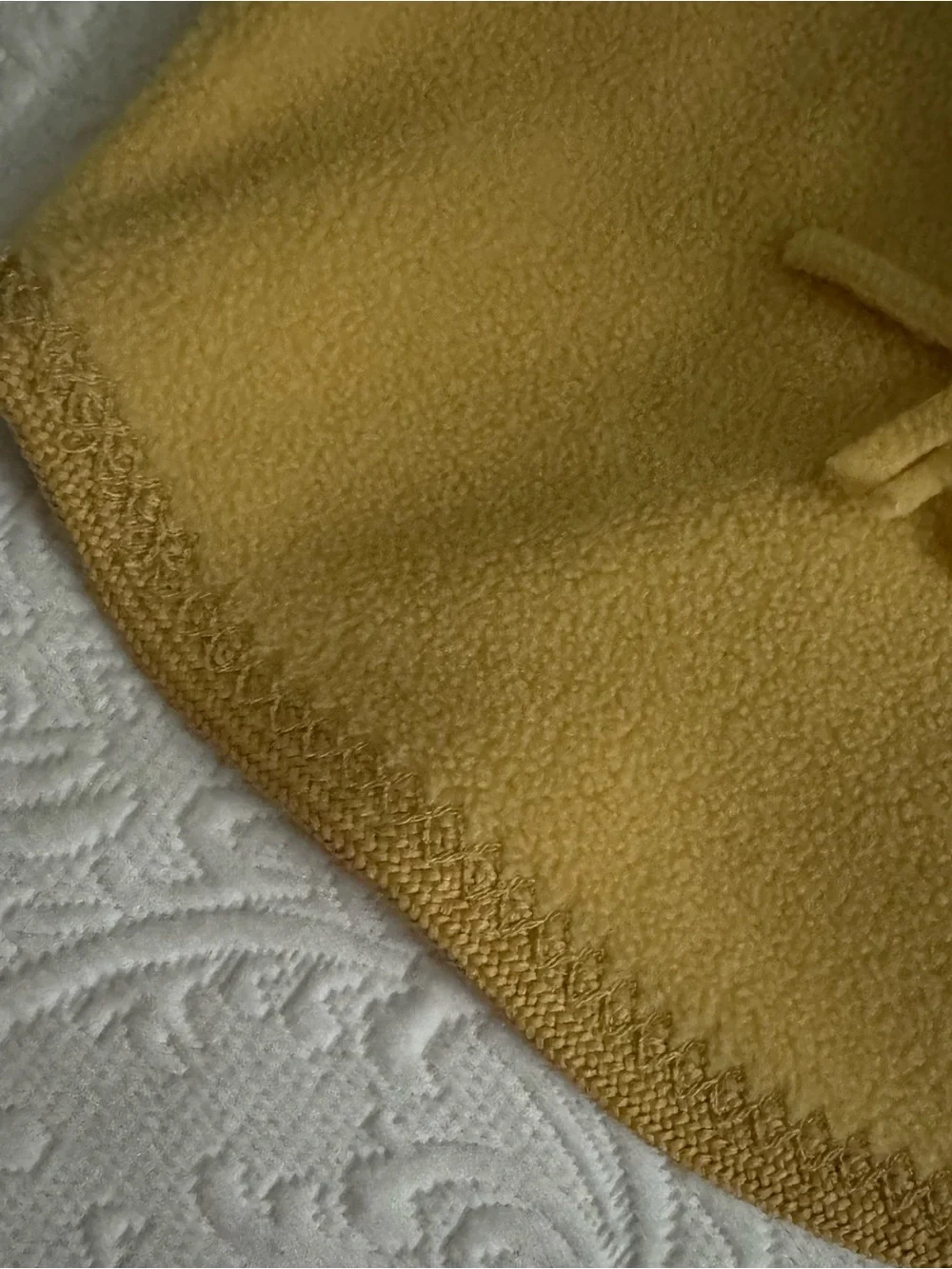 Hanna Andersson Gold Fleece Jacket Unisex size 0-3 Mo